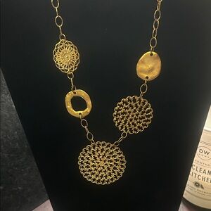 Elegant Gold-Tone Necklace
